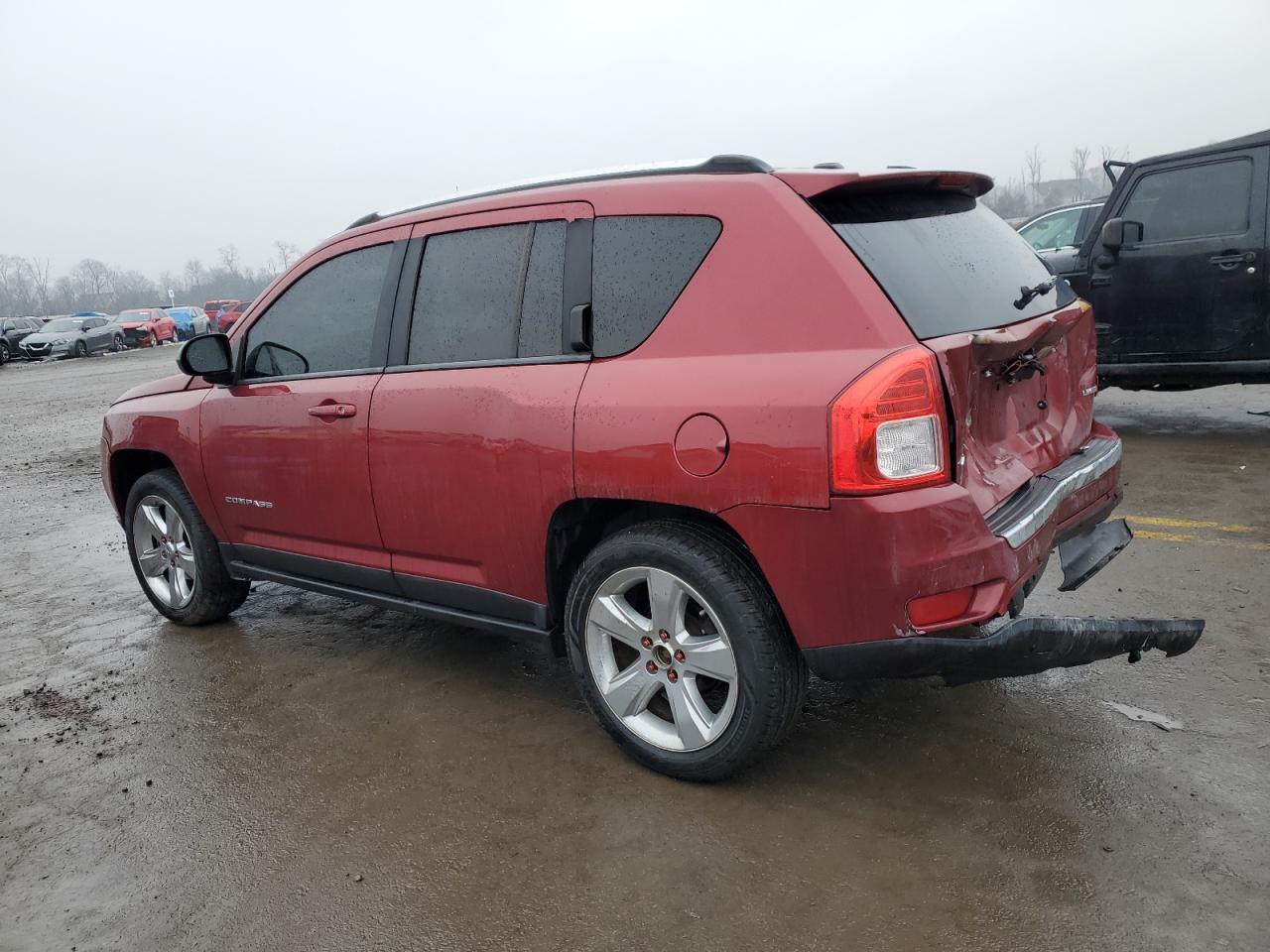 2011 Jeep Compass VIN 1J4NF5FB7BD164166 Copart auction photo, rear end / front end damage thumbnail 2