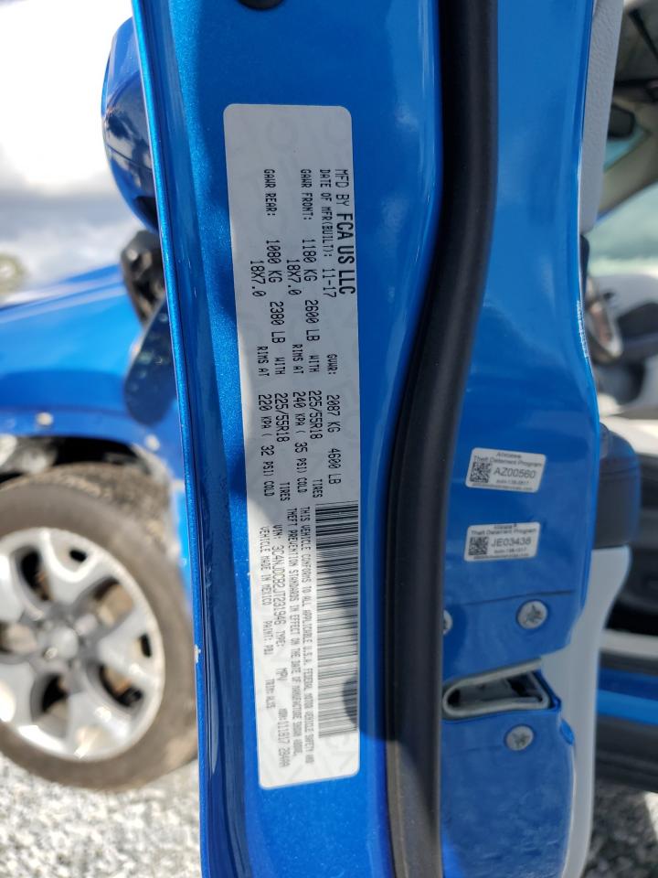 2018 Jeep Compass VIN 3C4NJDCB2JT231946 Copart auction photo, all over damage thumbnail 13