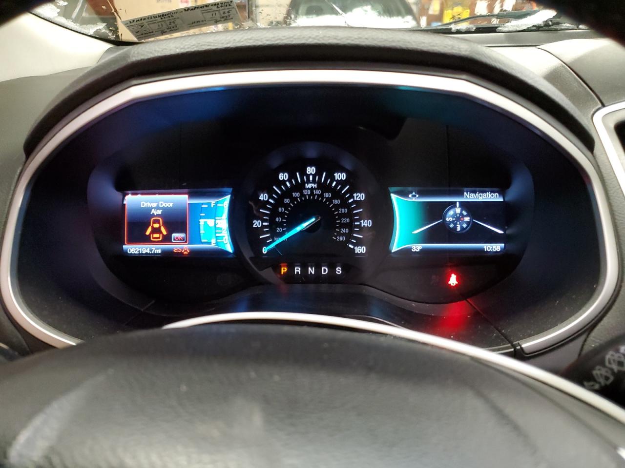 2017 Ford Edge VIN 2FMPK4J95HBB45117 Copart auction photo, rear end damage thumbnail 9