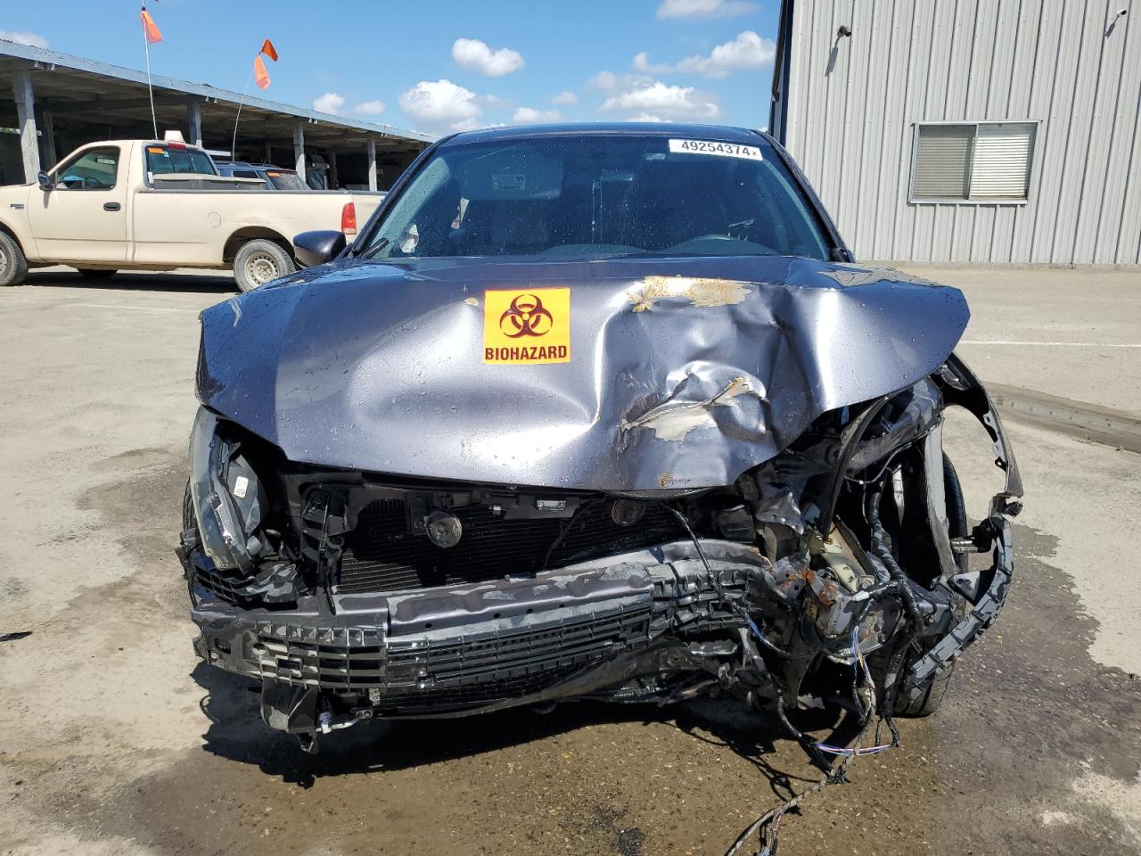 2014 Honda Accord VIN 1HGCR2F34EA062410 Copart auction photo, front end / rear end damage thumbnail 5