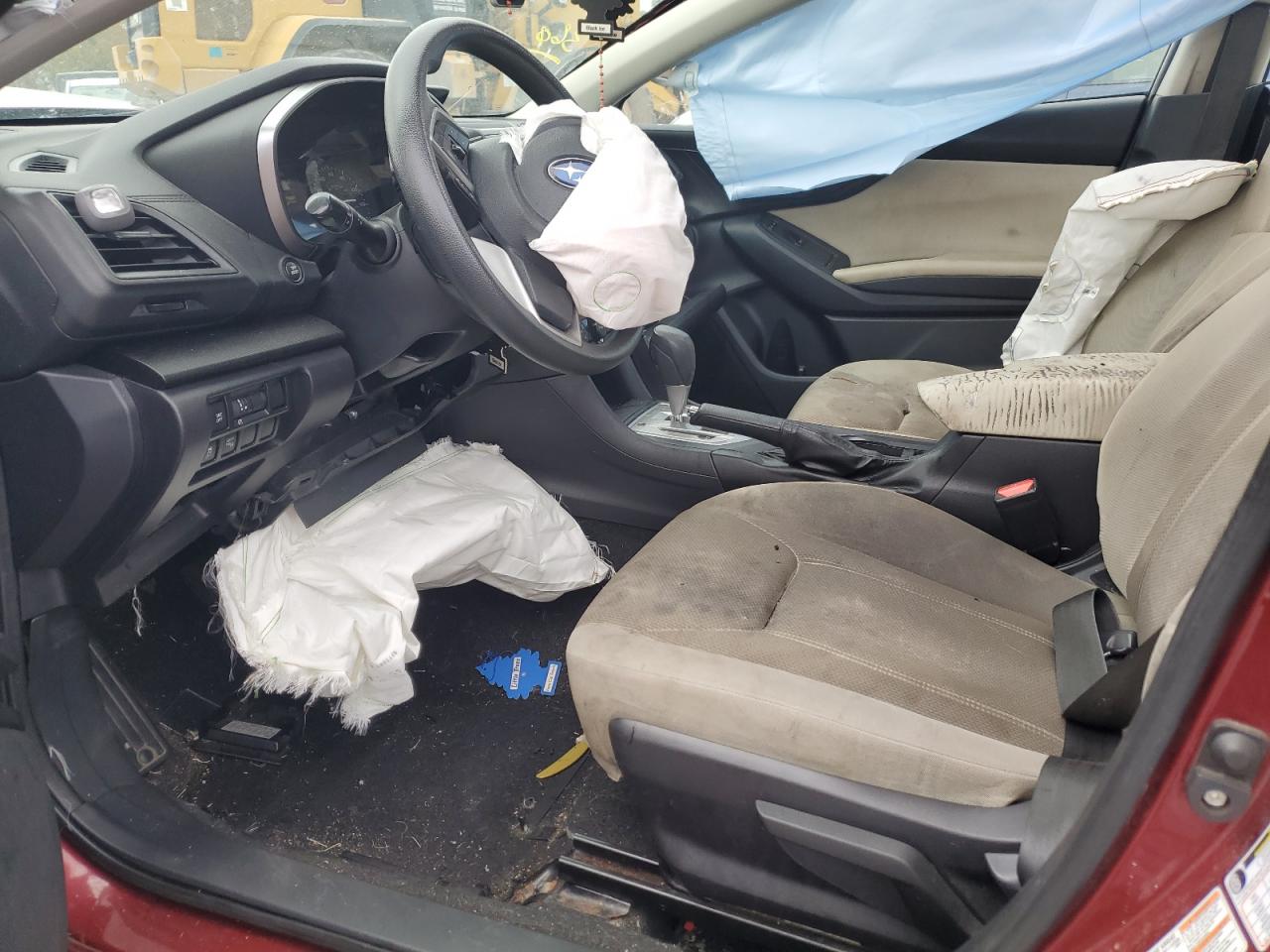 2017 Subaru Impreza VIN 4S3GKAD62H3602499 Copart auction photo, front end / side damage thumbnail 7