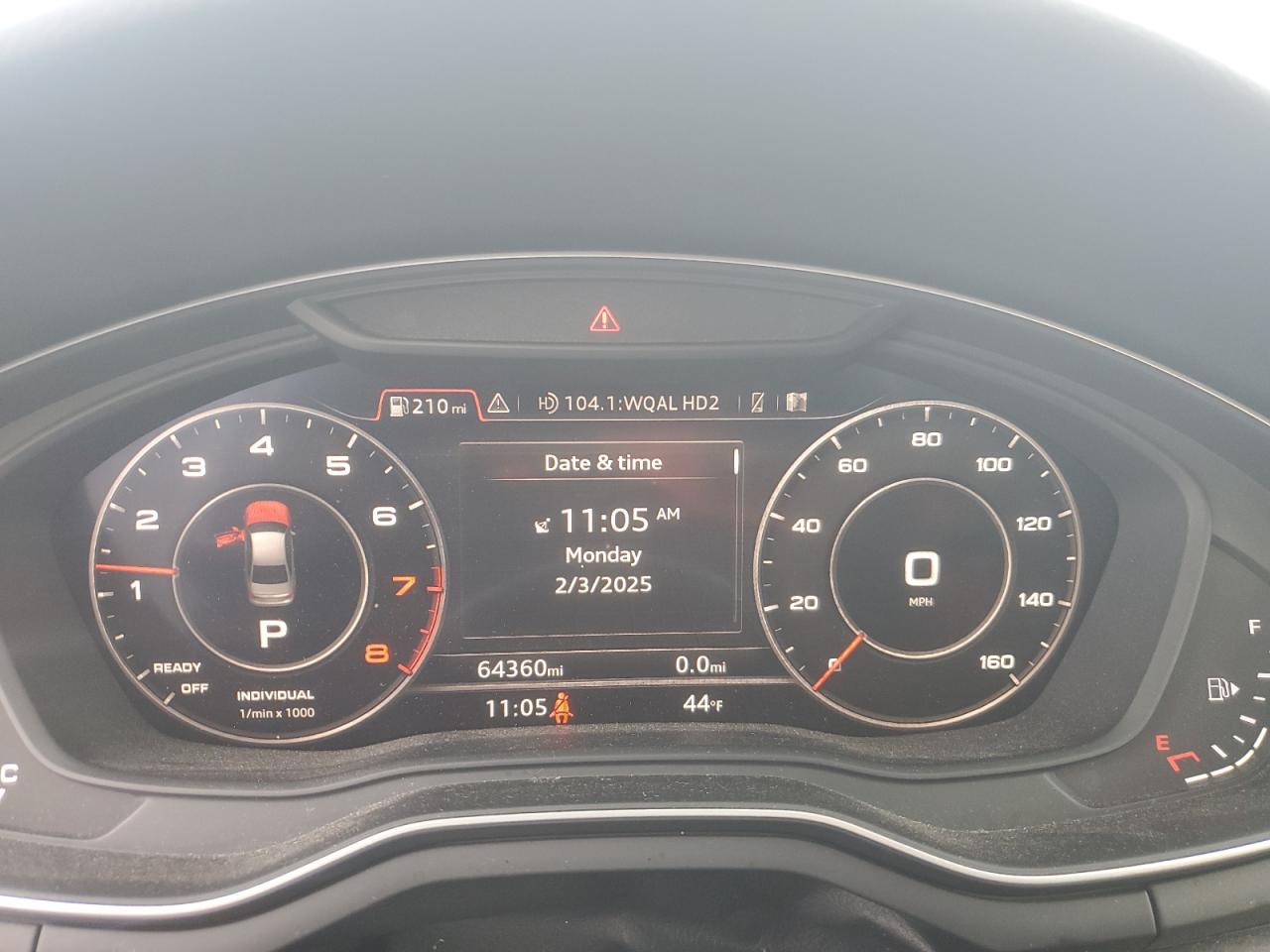 2019 Audi A4 VIN WAUENAF40KA118650 Copart auction photo, front end / side damage thumbnail 9