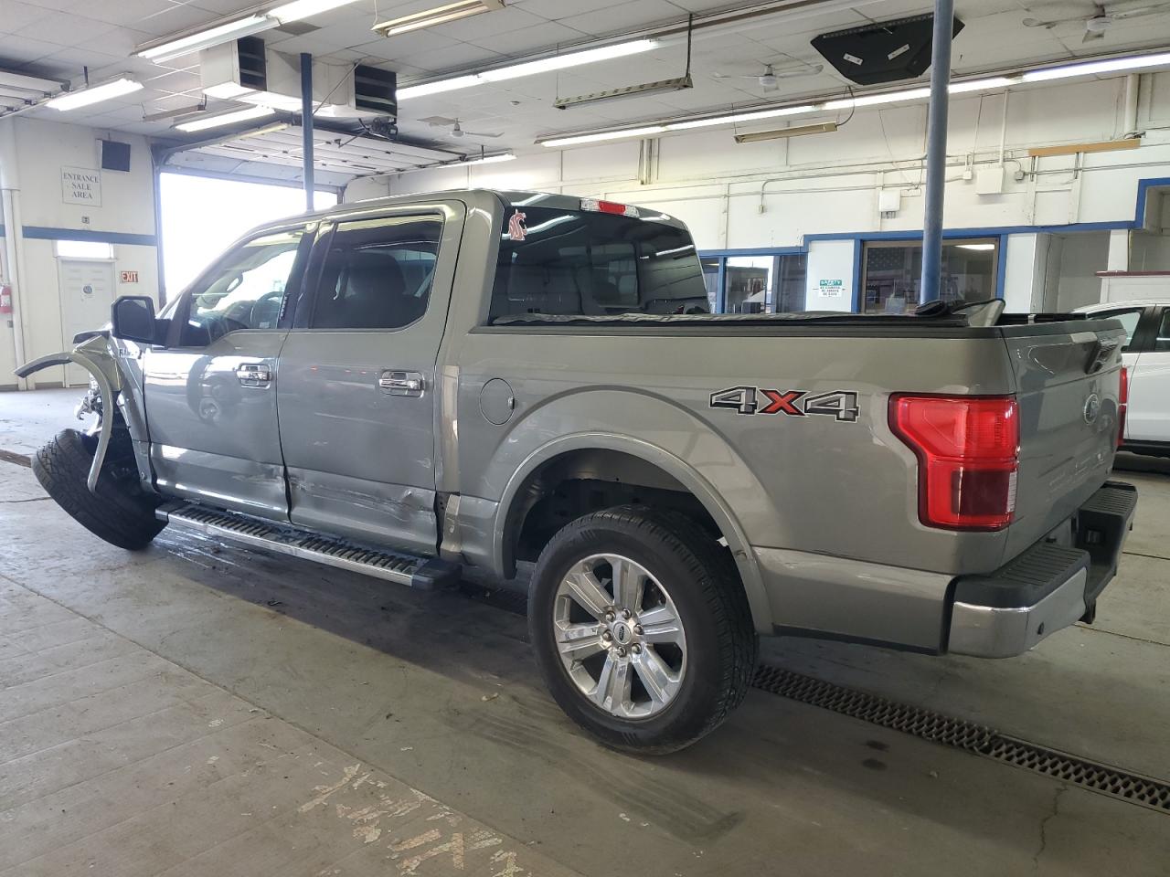 2020 Ford F-150 VIN 1FTEW1E49LKD91437 Copart auction photo, front end / side damage thumbnail 2