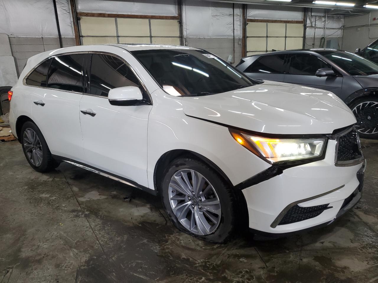 2017 Acura MDX VIN 5J8YD4H58HL005280 Copart auction photo, front end damage thumbnail 4