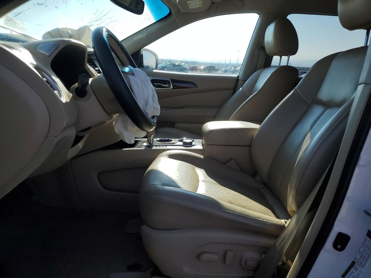 2014 Nissan Pathfinder VIN 5N1AR2MMXEC717347 Copart auction photo, front end damage thumbnail 7