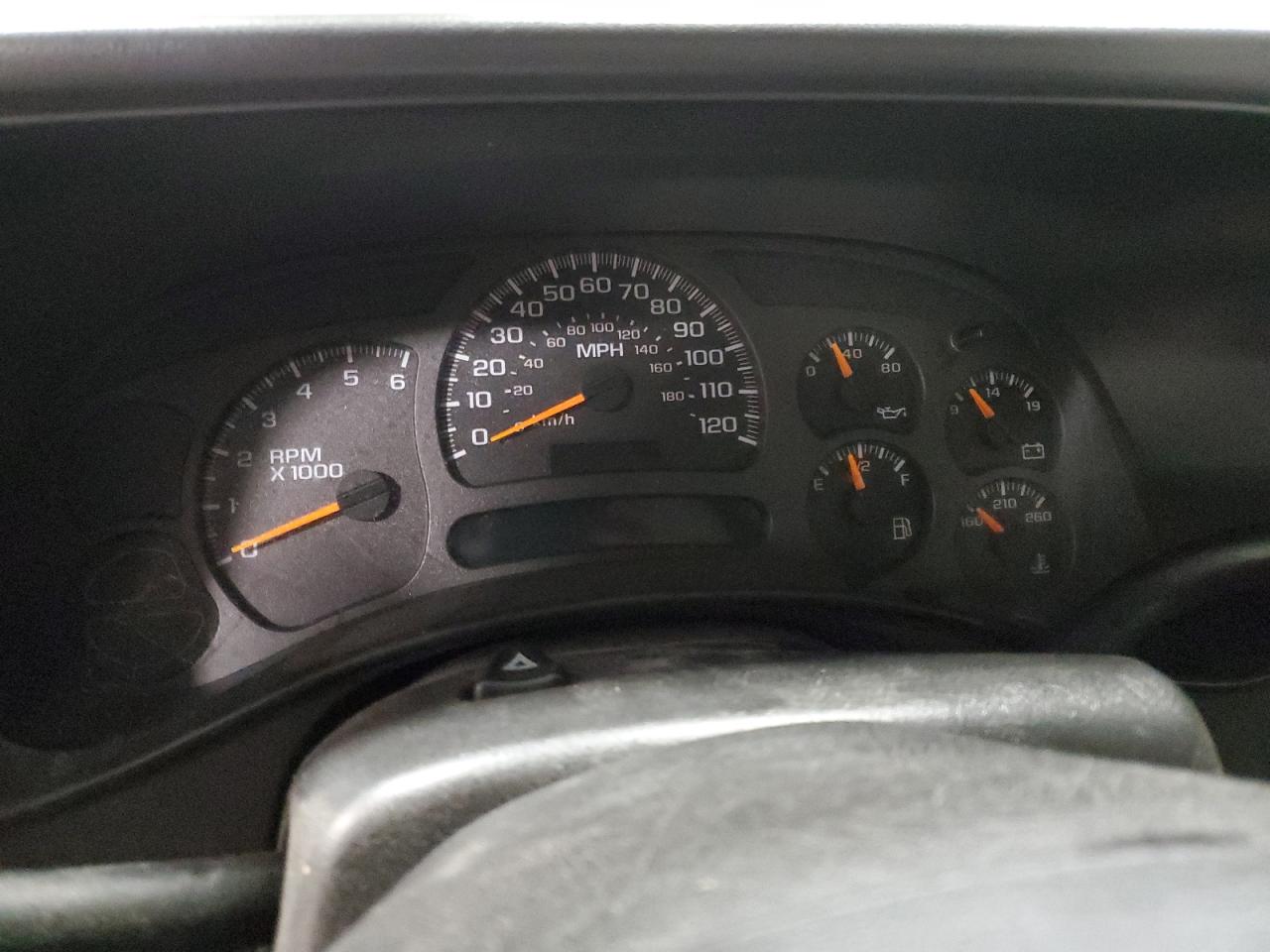 2003 Chevrolet Silverado VIN 2GCEK19V031302479 Copart auction photo, front end / all over damage thumbnail 9