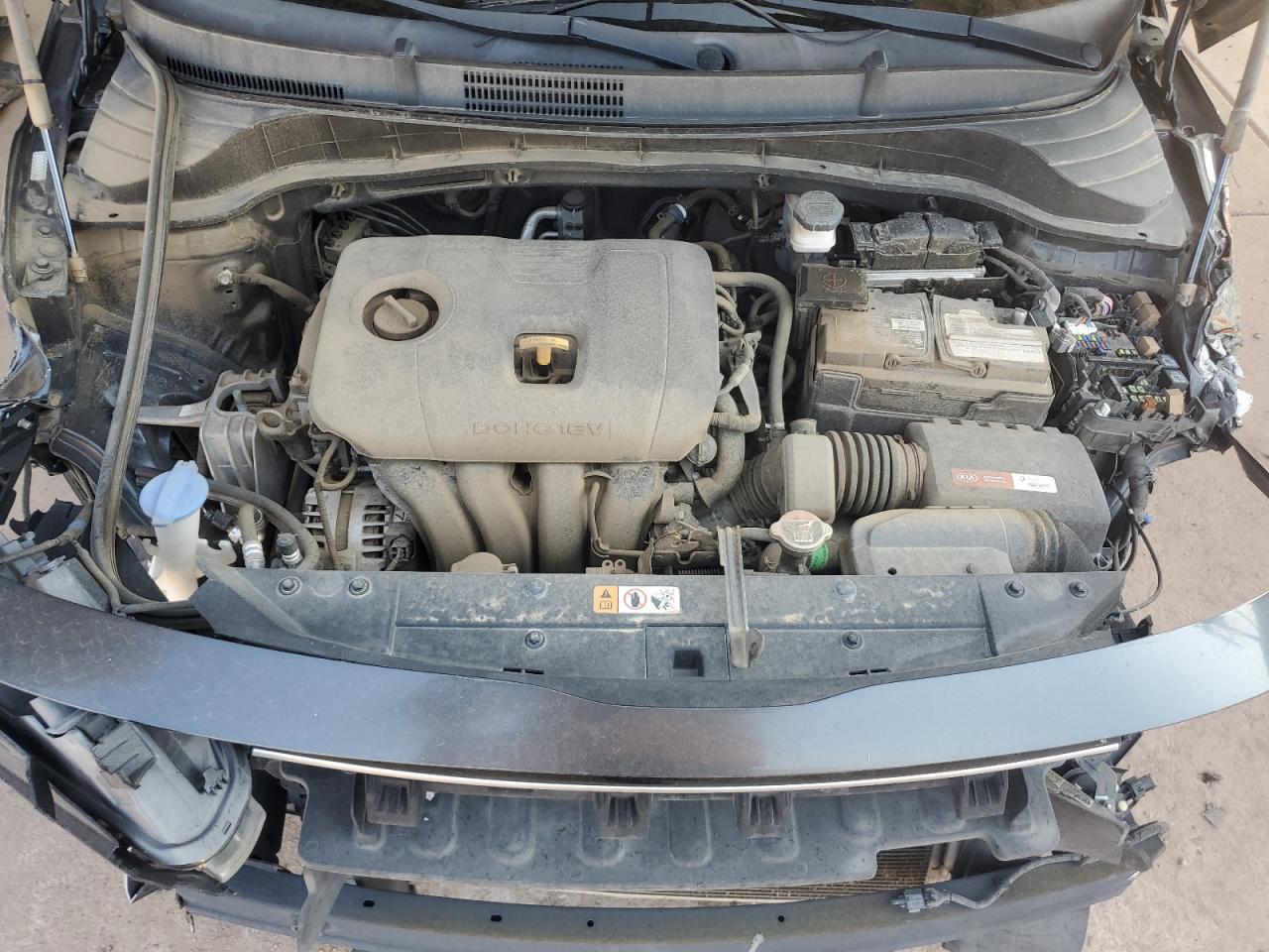 2020 KIA Soul VIN KNDJ23AU9L7040428 Copart auction photo, front end damage thumbnail 13