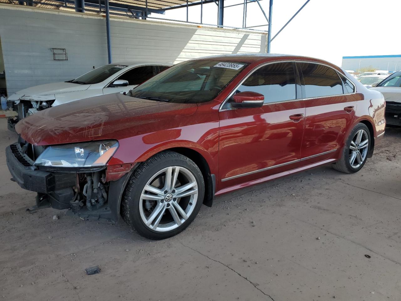 2015 Volkswagen Passat VIN 1VWCT7A30FC002955 - Copart auction photo
