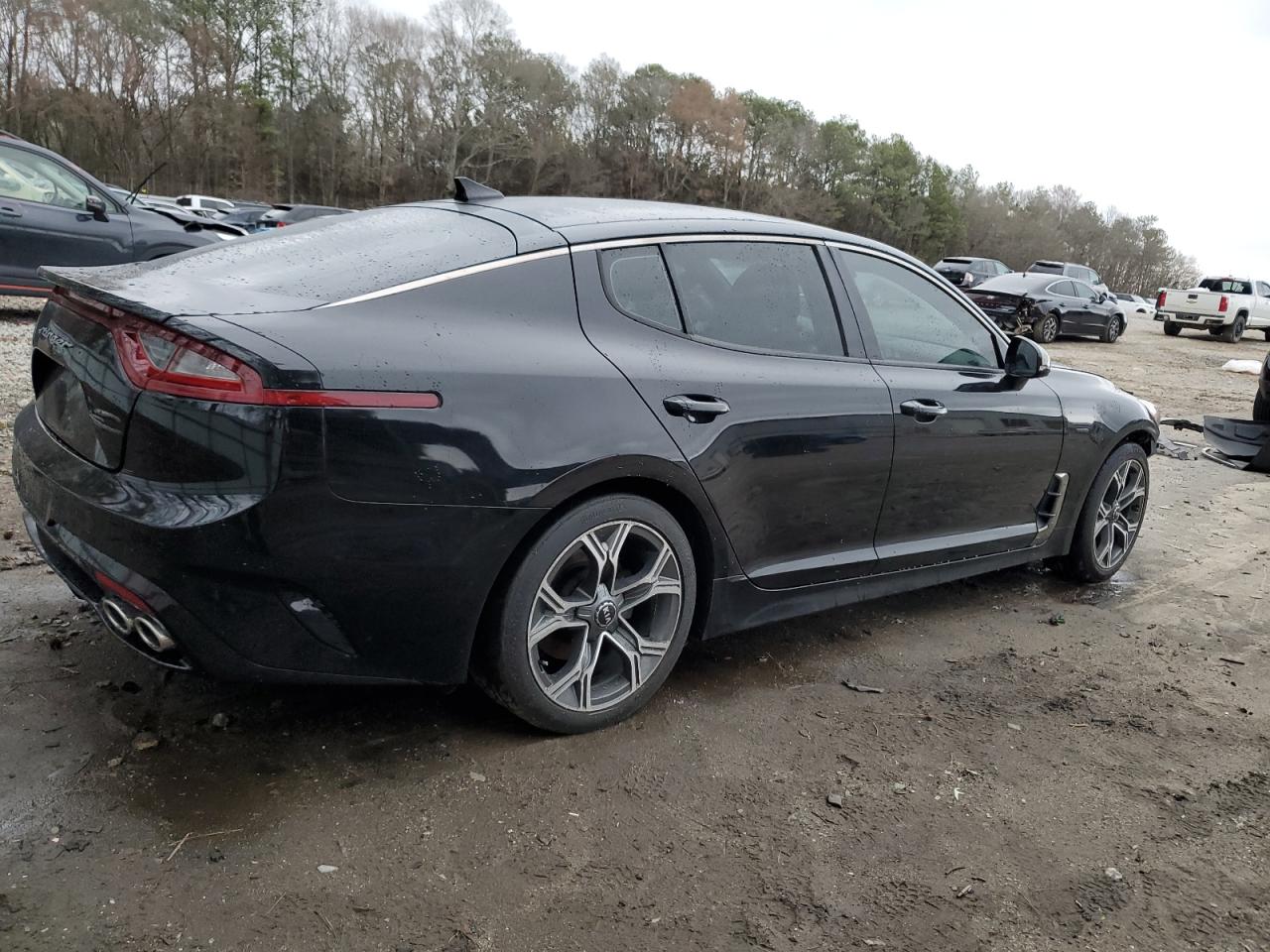 2020 KIA Stinger VIN KNAE15LA8L6084300 Copart auction photo, front end damage thumbnail 3