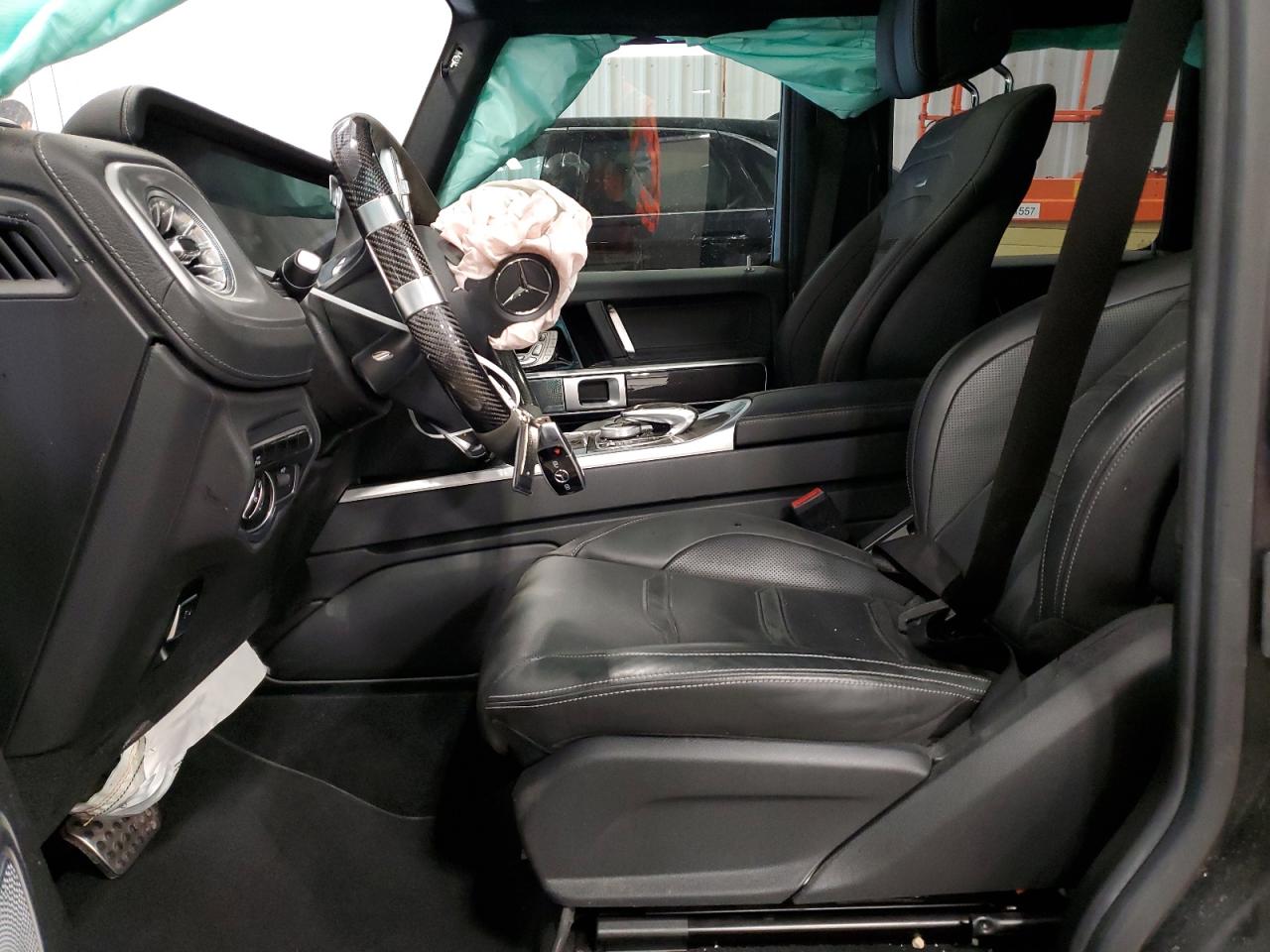 2019 Mercedes-Benz G-klasse VIN WDCYC7HJ4KX315419 Copart auction photo, front end / side damage thumbnail 7