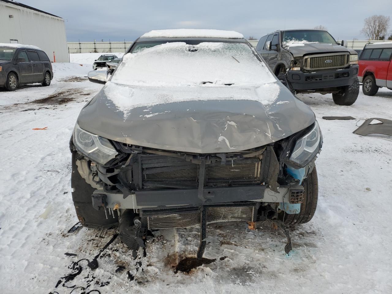 2018 Chevrolet Equinox VIN 3GNAXWEXXJS584482 Copart auction photo, all over damage thumbnail 5