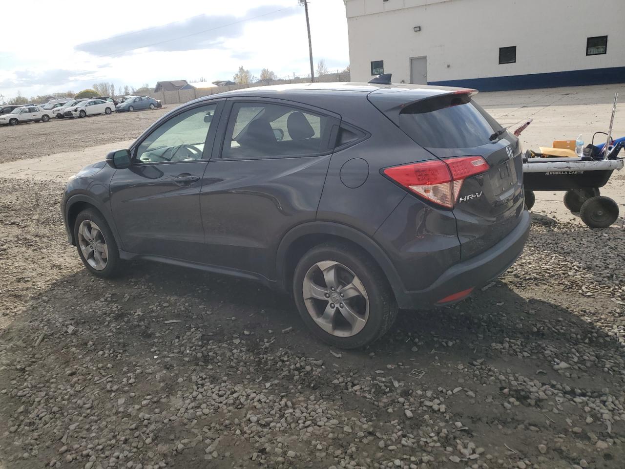 2017 Honda HR-V VIN 3CZRU6H50HG709690 Copart auction photo, side damage thumbnail 2