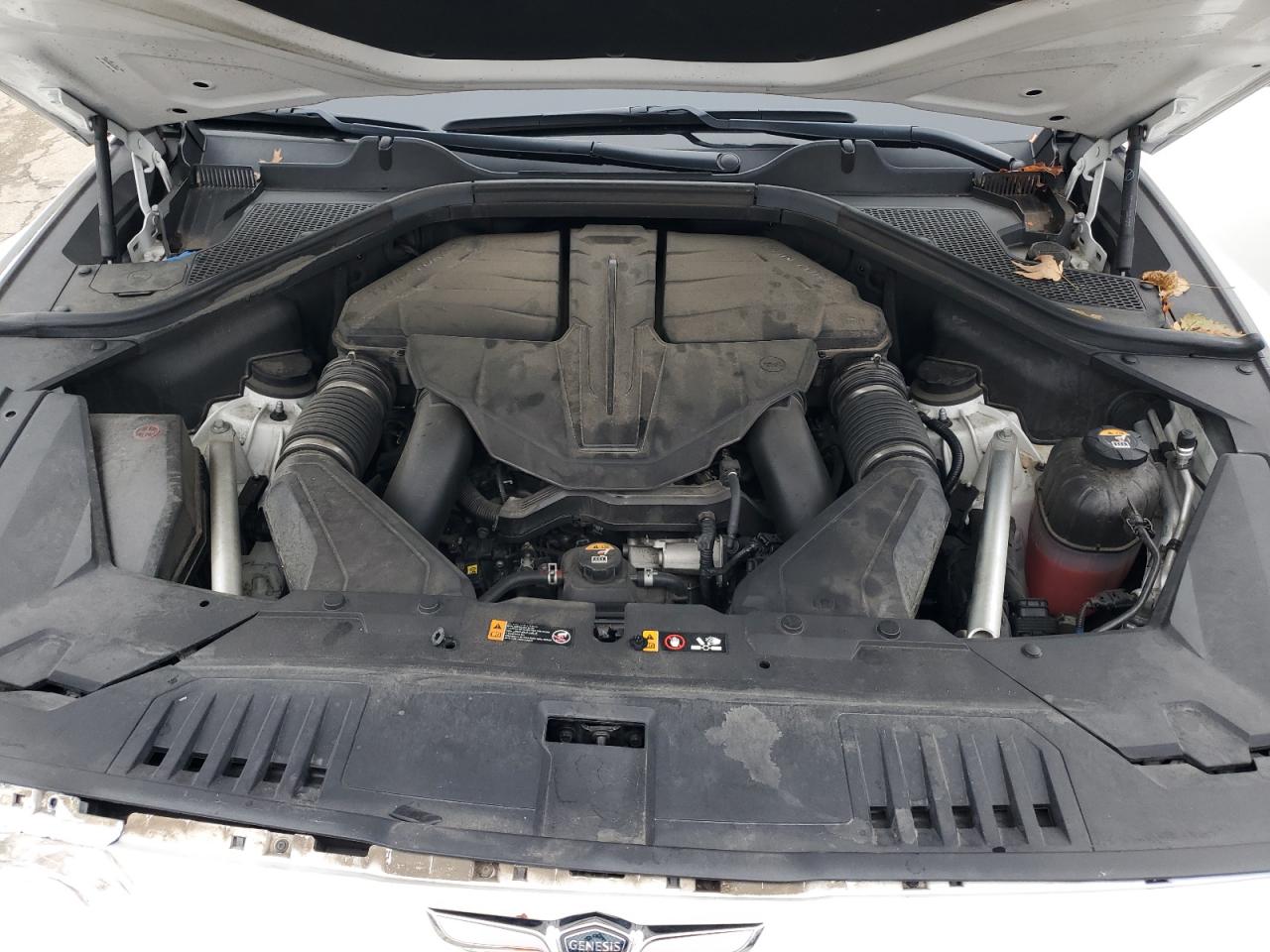 2021 Genesis Gv80 VIN KMUHCESC5MU070362 Copart auction photo, front end damage thumbnail 14