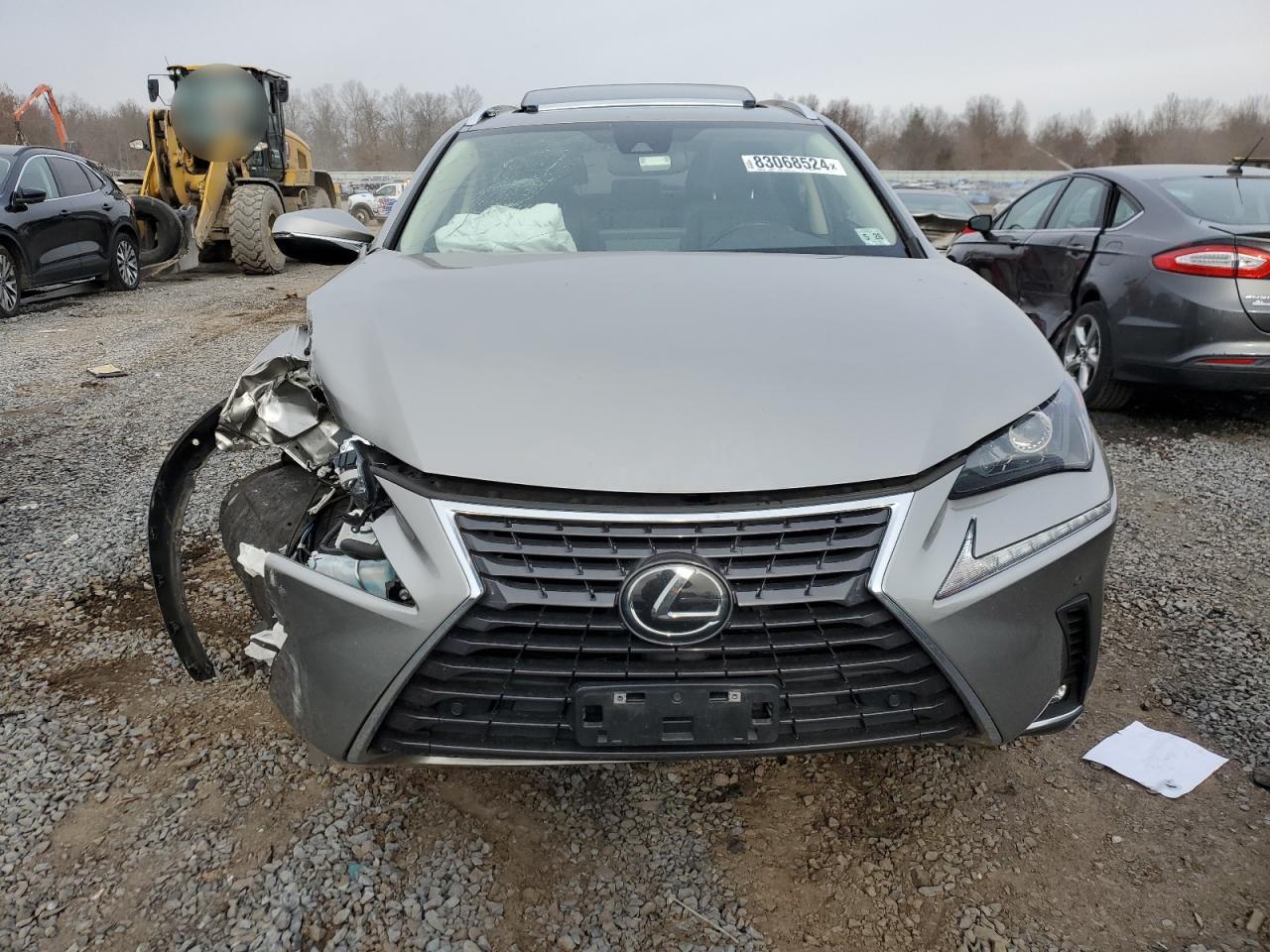 2021 Lexus NX VIN JTJDARDZ1M2254111 Copart auction photo, all over damage thumbnail 5