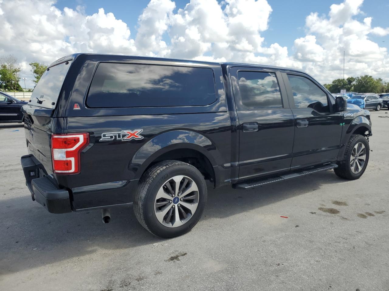 2019 Ford F-150 VIN 1FTEW1CP4KFA08539 Copart auction photo, front end / rear end damage thumbnail 3