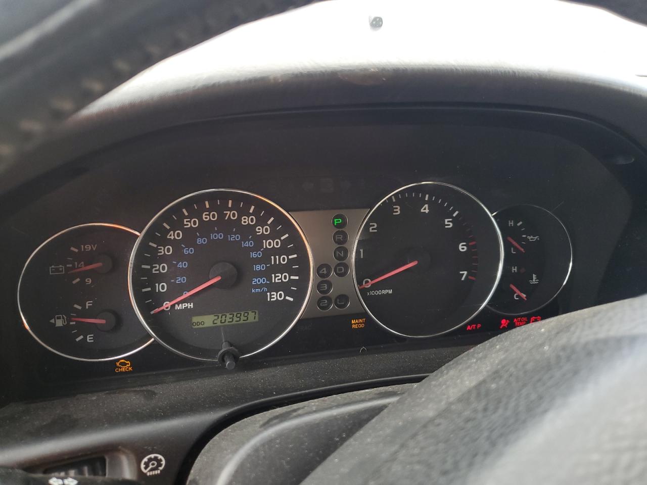 2003 Toyota Land Cruiser VIN JTEHT05J632046741 Copart auction photo, all over damage thumbnail 9