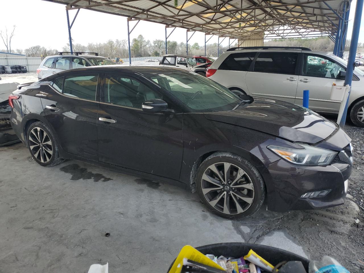 2016 Nissan Maxima VIN 1N4AA6AP9GC901995 Copart auction photo, front end damage thumbnail 4
