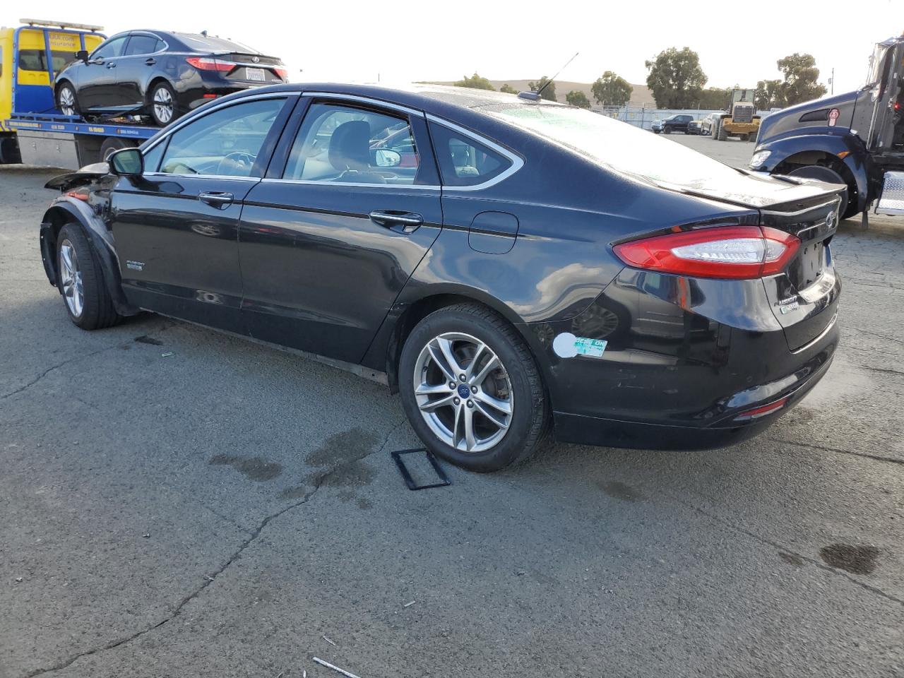2015 Ford Fusion VIN 3FA6P0SU8FR147610 Copart auction photo, all over damage thumbnail 2