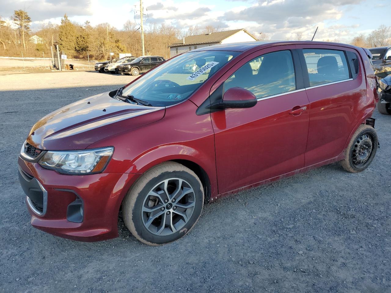 2018 Chevrolet Sonic VIN 1G1JD6SG6J4123200