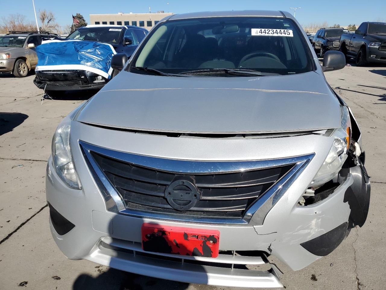 2015 Nissan Versa VIN 3N1CN7AP1FL812926 Copart auction photo, front end / rear end damage thumbnail 5