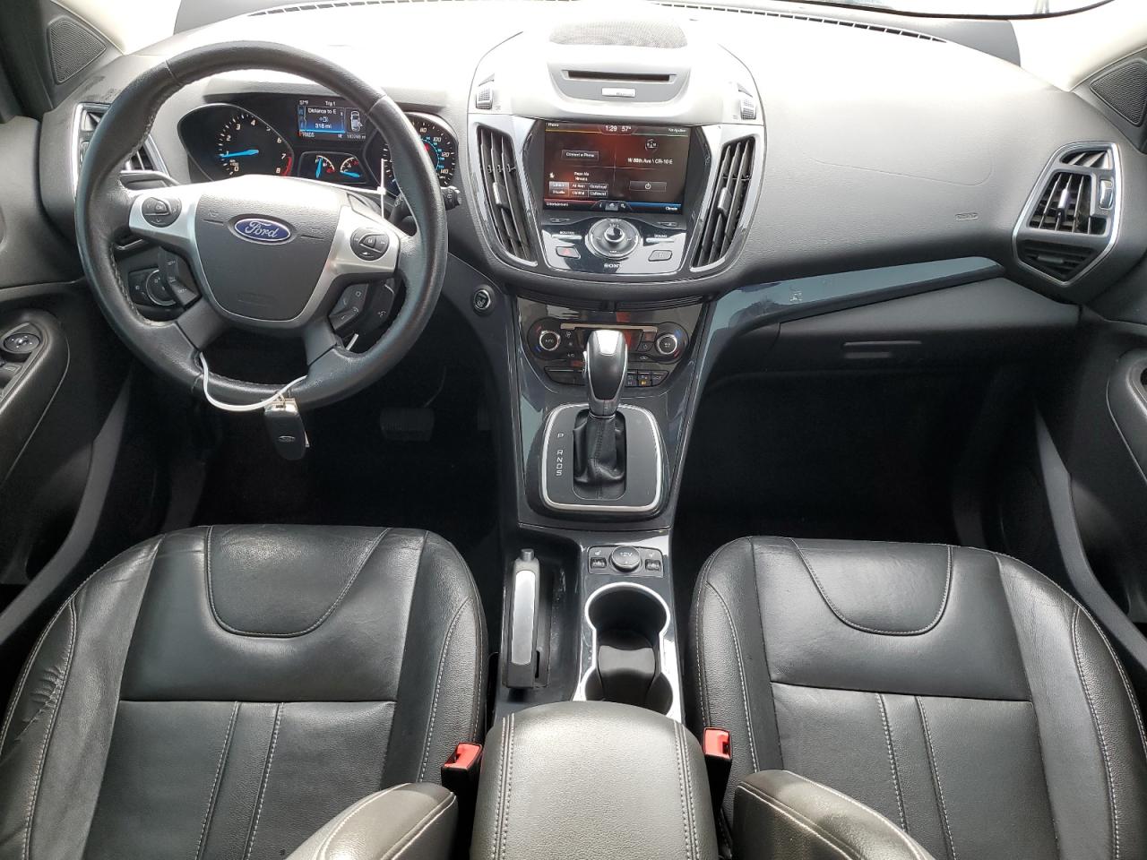 2013 Ford Escape VIN 1FMCU9J94DUD69487 Copart auction photo, rear end / front end damage thumbnail 8