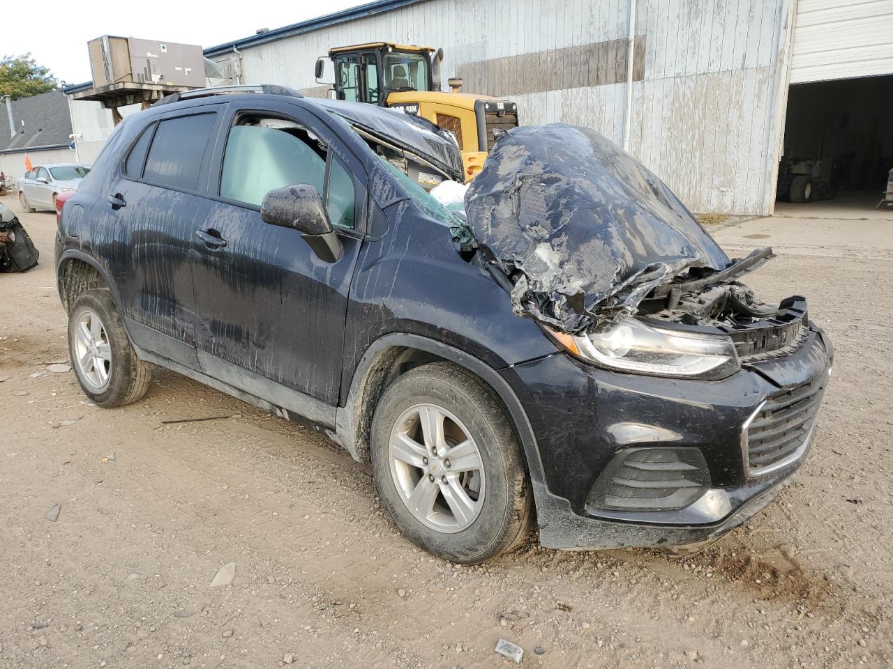 2021 Chevrolet Trax VIN KL7CJPSBXMB340040 Copart auction photo, all over damage thumbnail 4