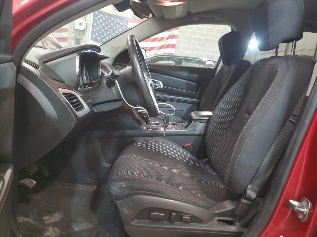 2015 GMC Terrain VIN 2GKFLWEK6F6399726 Copart auction photo, front end / side damage thumbnail 7