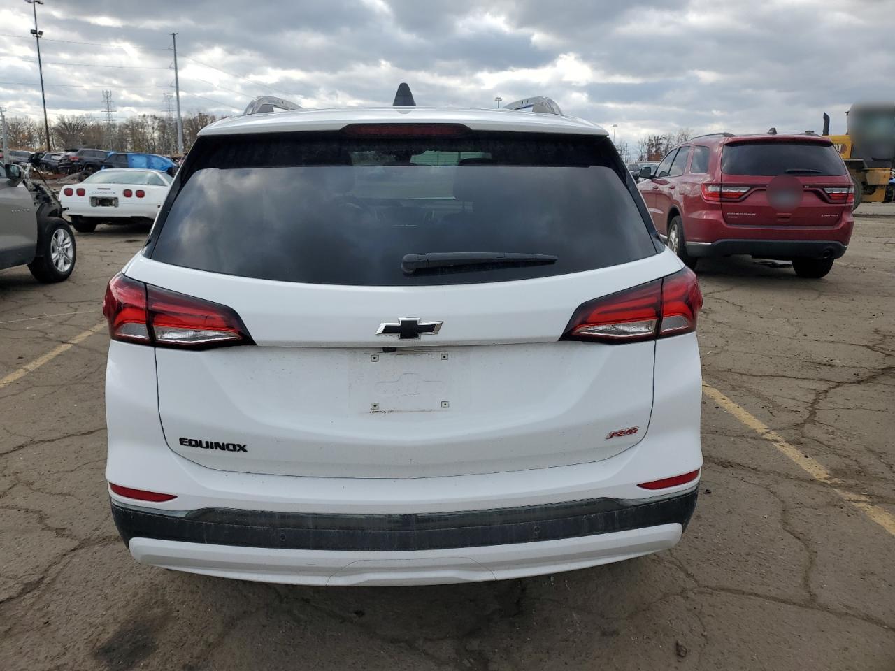 2022 Chevrolet Equinox VIN 3GNAXMEVXNS171020 Copart auction photo, front end damage thumbnail 6