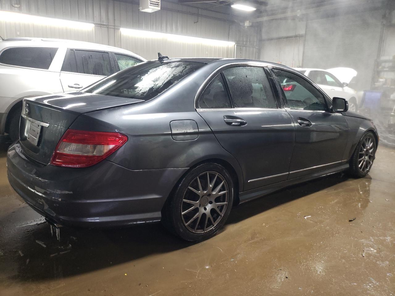 2008 Mercedes-Benz C-klasse VIN WDDGF81X48F109969 Copart auction photo, front end damage thumbnail 3