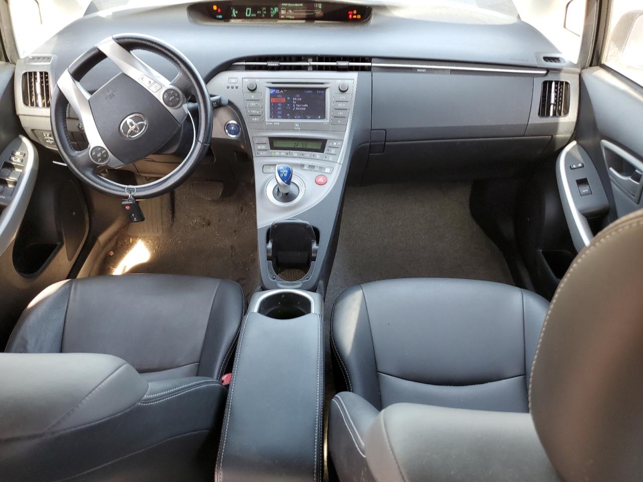 2013 Toyota Prius VIN JTDKN3DU1D0349778 Copart auction photo, front end / side damage thumbnail 8
