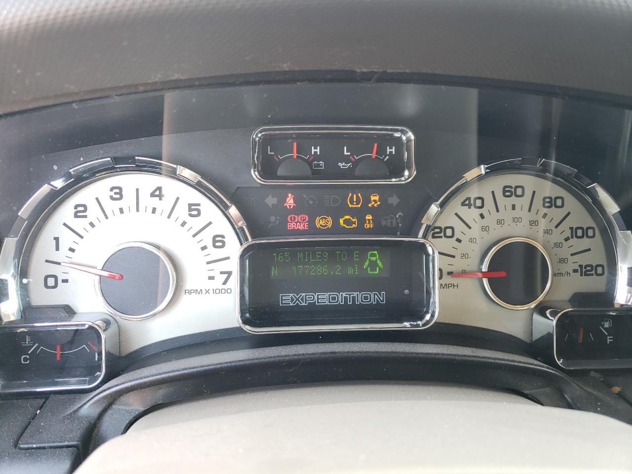 2014 Ford Expedition VIN 1FMJK1J58EEF03523 Copart auction photo, front end / undercarriage damage thumbnail 9