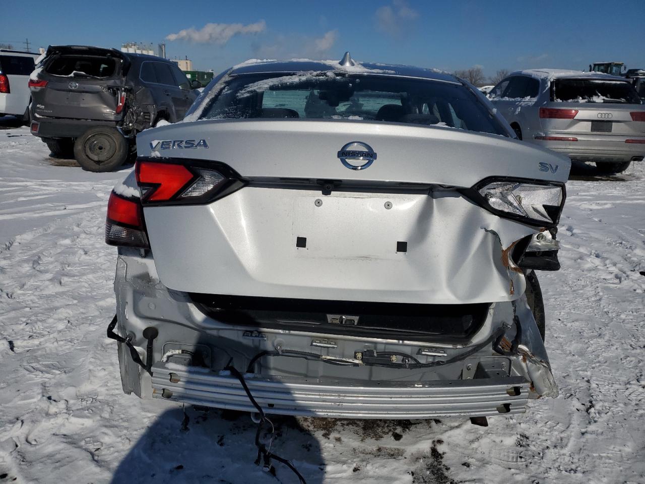 2021 Nissan Versa VIN 3N1CN8EV0ML848361 Copart auction photo, rear end damage thumbnail 6