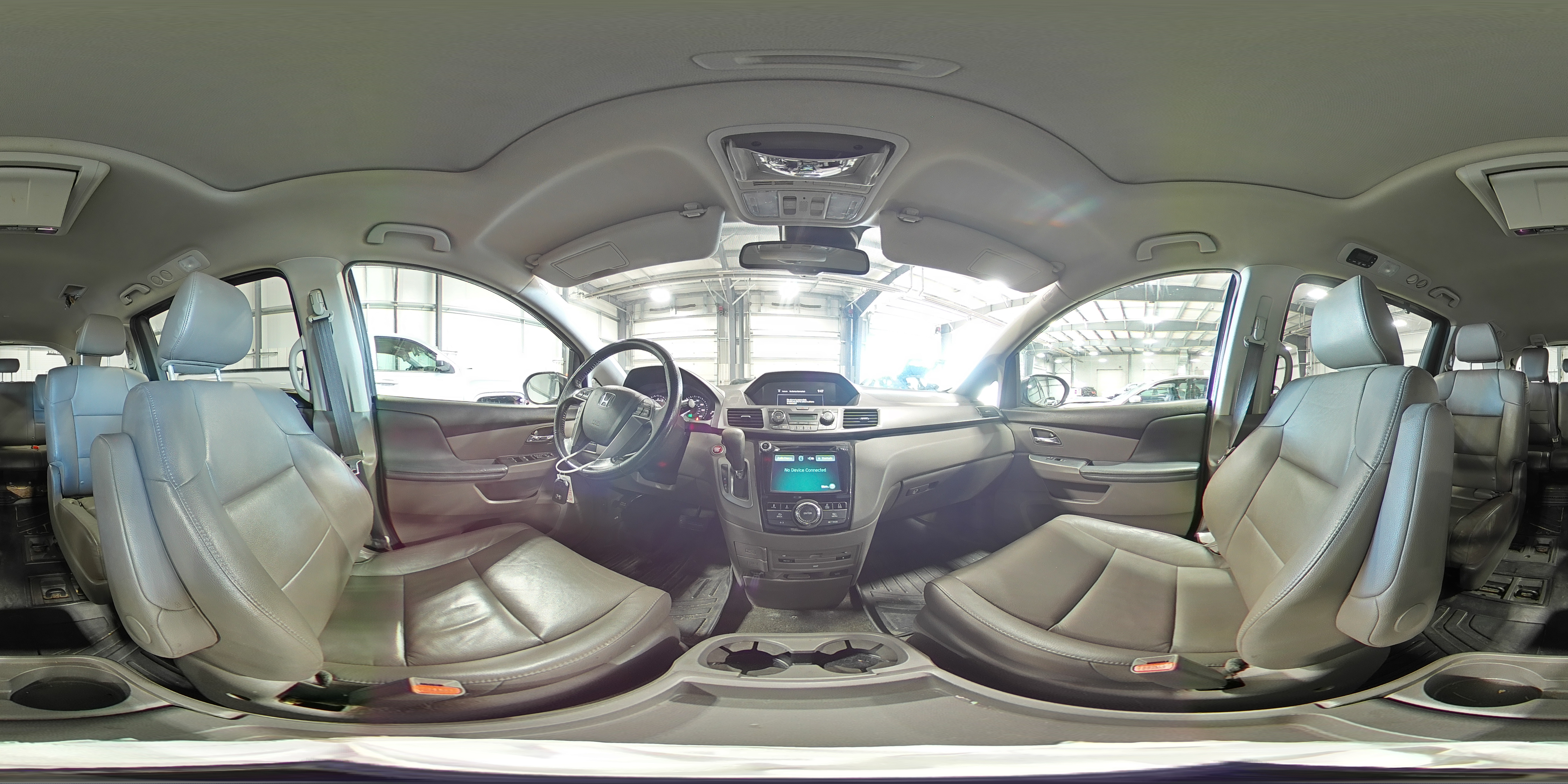 2014 Honda Odyssey VIN 5FNRL5H61EB031237 Copart auction photo, rear end damage thumbnail 16