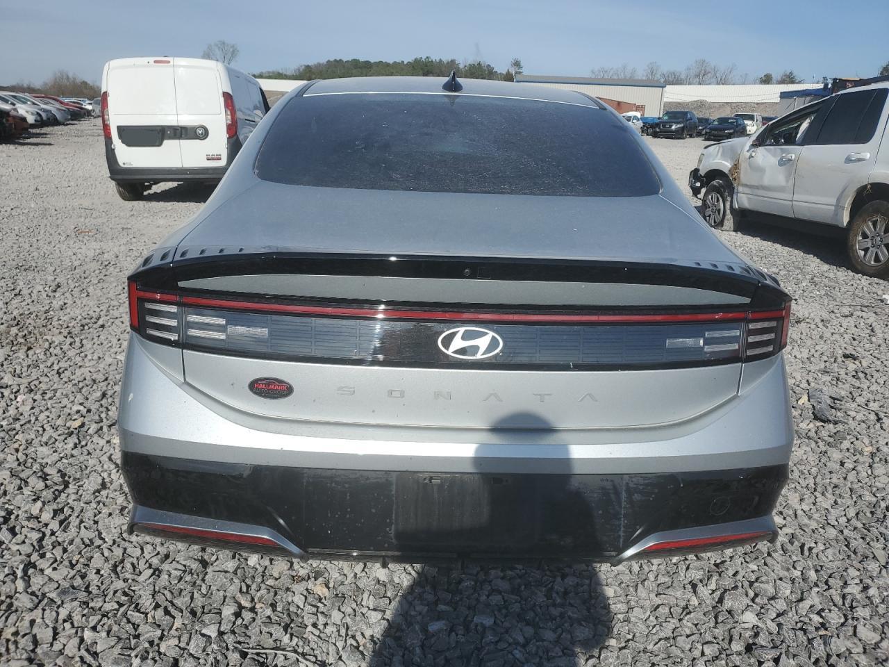 2024 Hyundai Sonata VIN KMHL64JA2RA398681 Copart auction photo, front end damage thumbnail 6