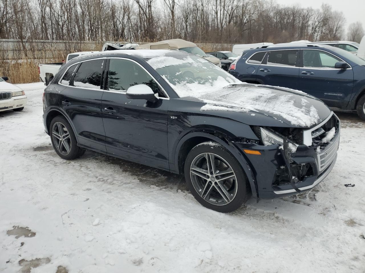 2018 Audi SQ5 VIN WA1C4AFY2J2090045 Copart auction photo, front end / mechanical damage thumbnail 4