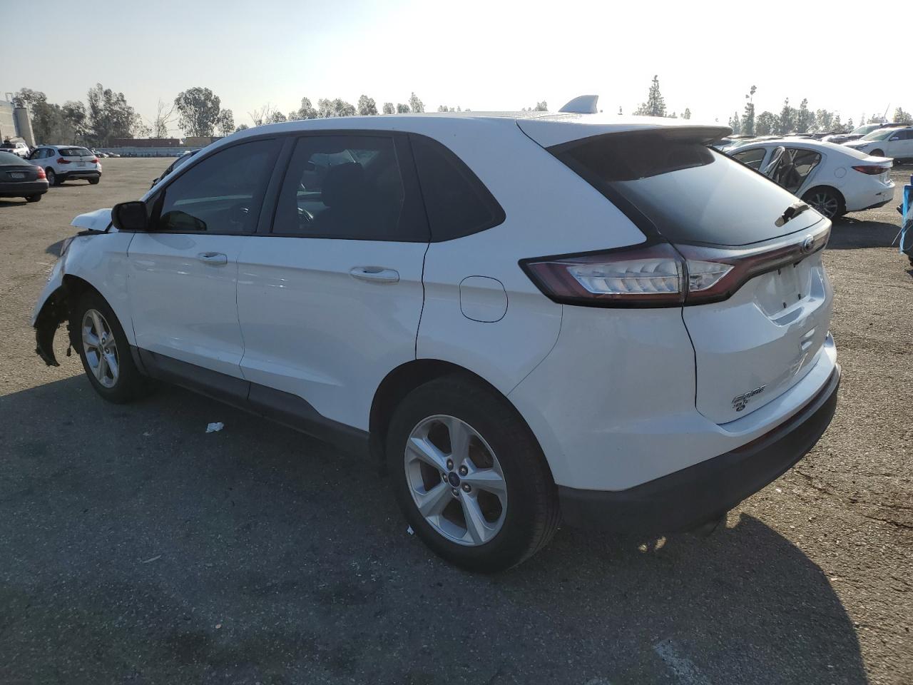 2017 Ford Edge VIN 2FMPK3G93HBB82281 Copart auction photo, front end damage thumbnail 2