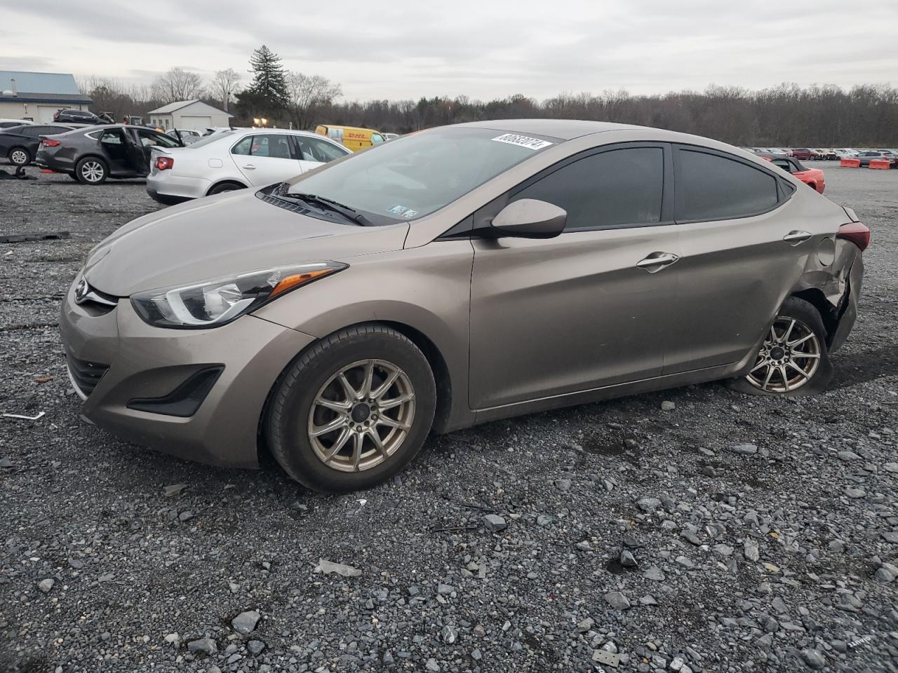 2016 Hyundai Elantra VIN 5NPDH4AE7GH777137