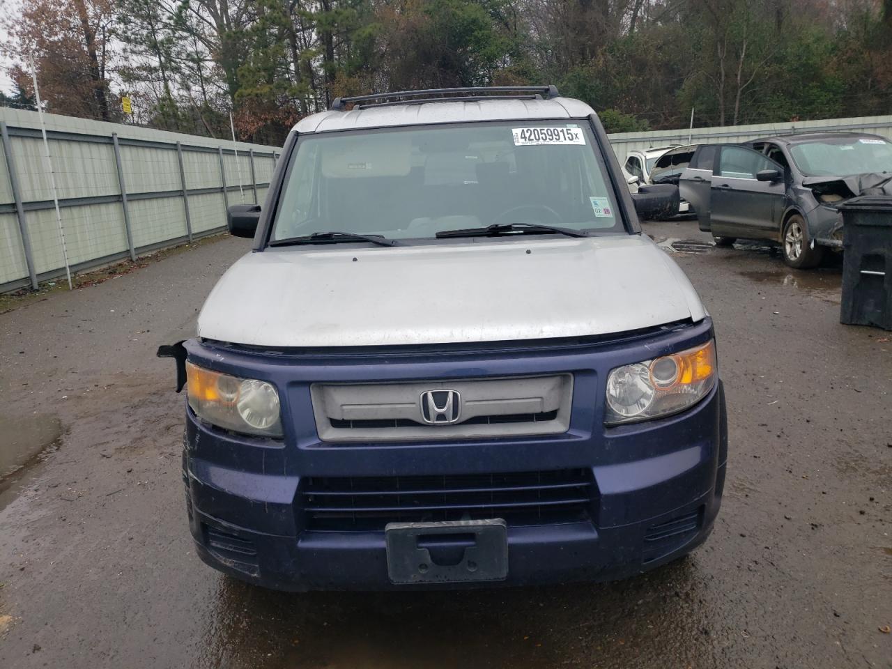 2007 Honda Element VIN 5J6YH18907L001768 Copart auction photo, front end damage thumbnail 5