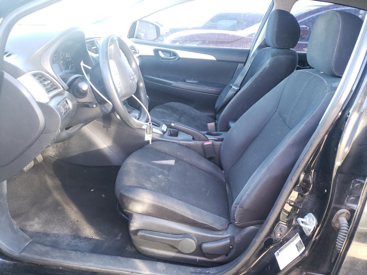 2017 Nissan Sentra VIN 3N1AB7AP2HY211787 Copart auction photo, front end / side damage thumbnail 7