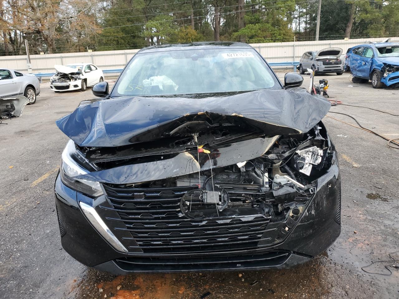 2024 Nissan Sentra VIN 3N1AB8BV3RY212936 Copart auction photo, front end damage thumbnail 5