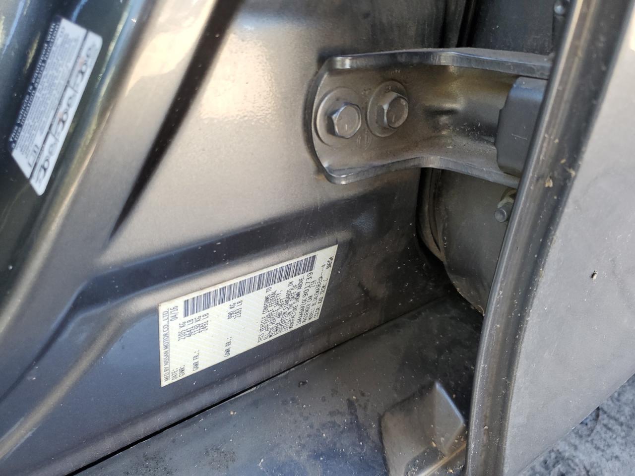 2016 Nissan Maxima VIN 1N4AA6AP2GC901739 Copart auction photo, front end / rear end damage thumbnail 12