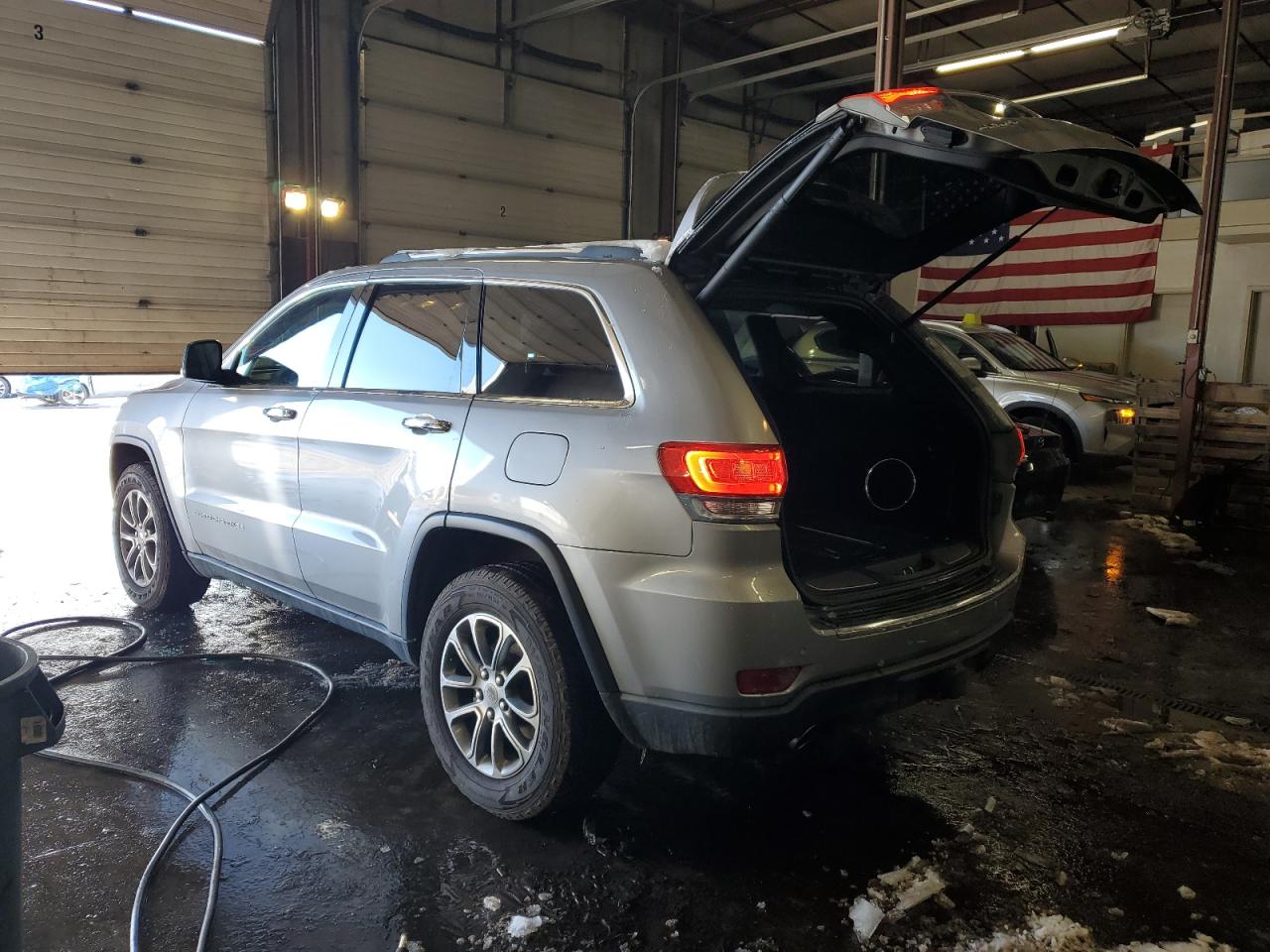 2014 Jeep Grand Cherokee VIN 1C4RJFBG8EC275610 Copart auction photo, front end damage thumbnail 2