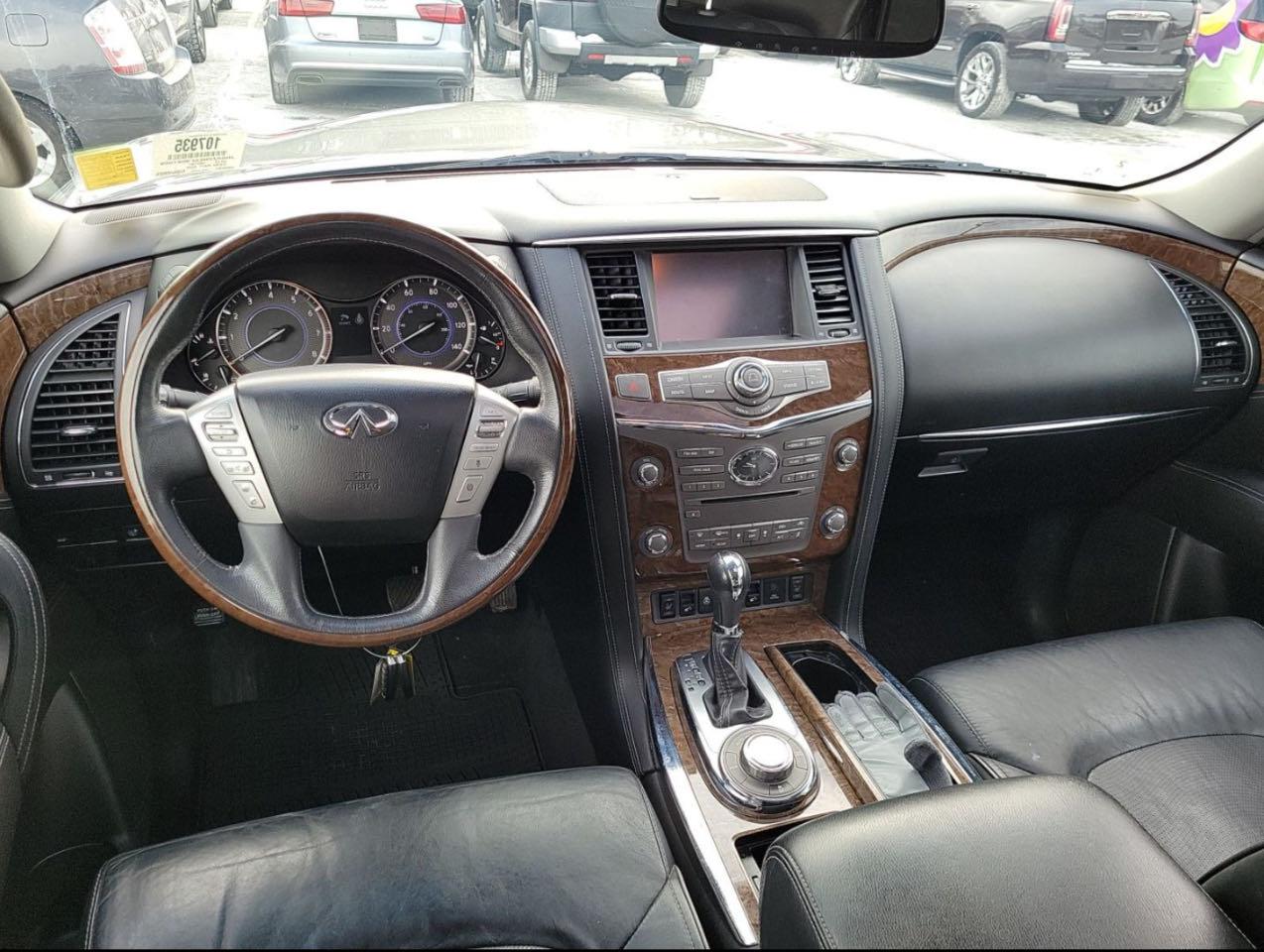 2015 Infiniti QX80 VIN JN8AZ2NE5F9087560 Copart auction photo, normal wear damage thumbnail 9
