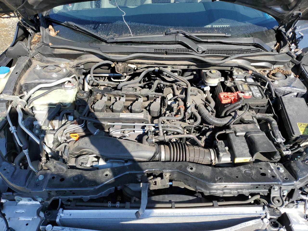 2018 Honda Civic VIN JHMFC1F73JX033920 Copart auction photo, front end damage thumbnail 11