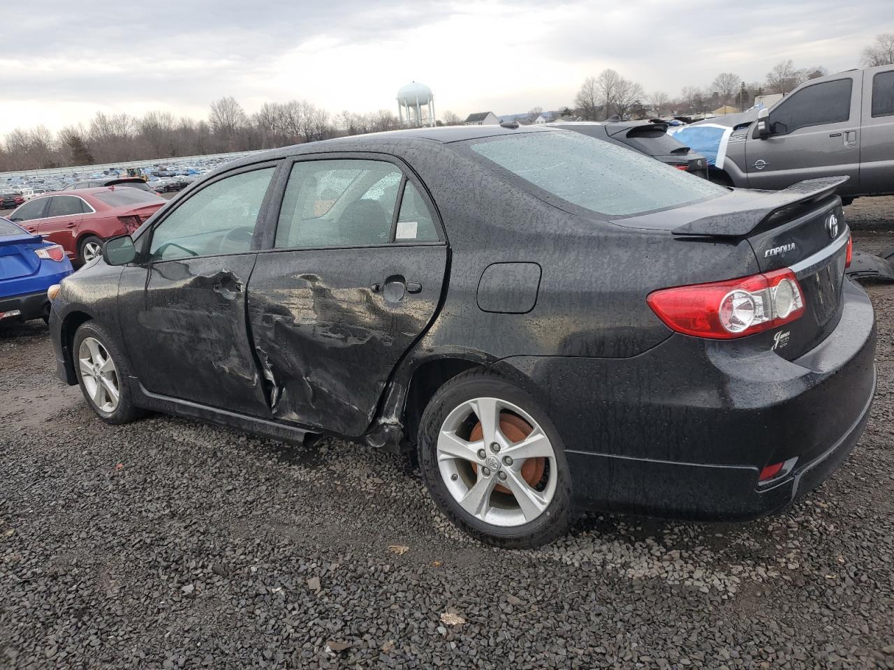 2011 Toyota Corolla VIN 2T1BU4EE1BC705276 Copart auction photo, side damage thumbnail 2