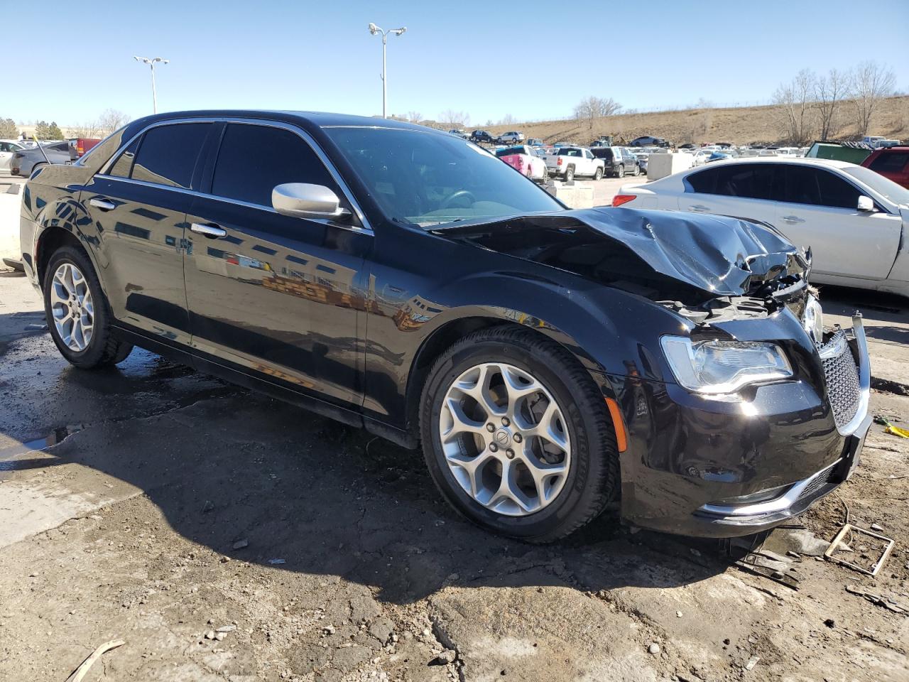 2017 Chrysler 300 VIN 2C3CCASG4HH526874 Copart auction photo, front end damage thumbnail 4