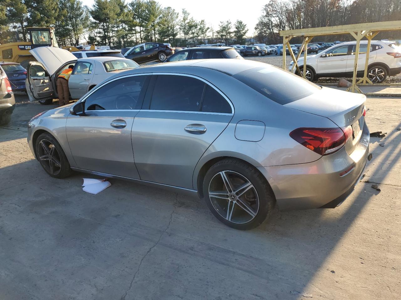 2019 Mercedes-Benz A-klasse VIN WDD3G4EB4KW022177 Copart auction photo, undercarriage / mechanical damage thumbnail 2