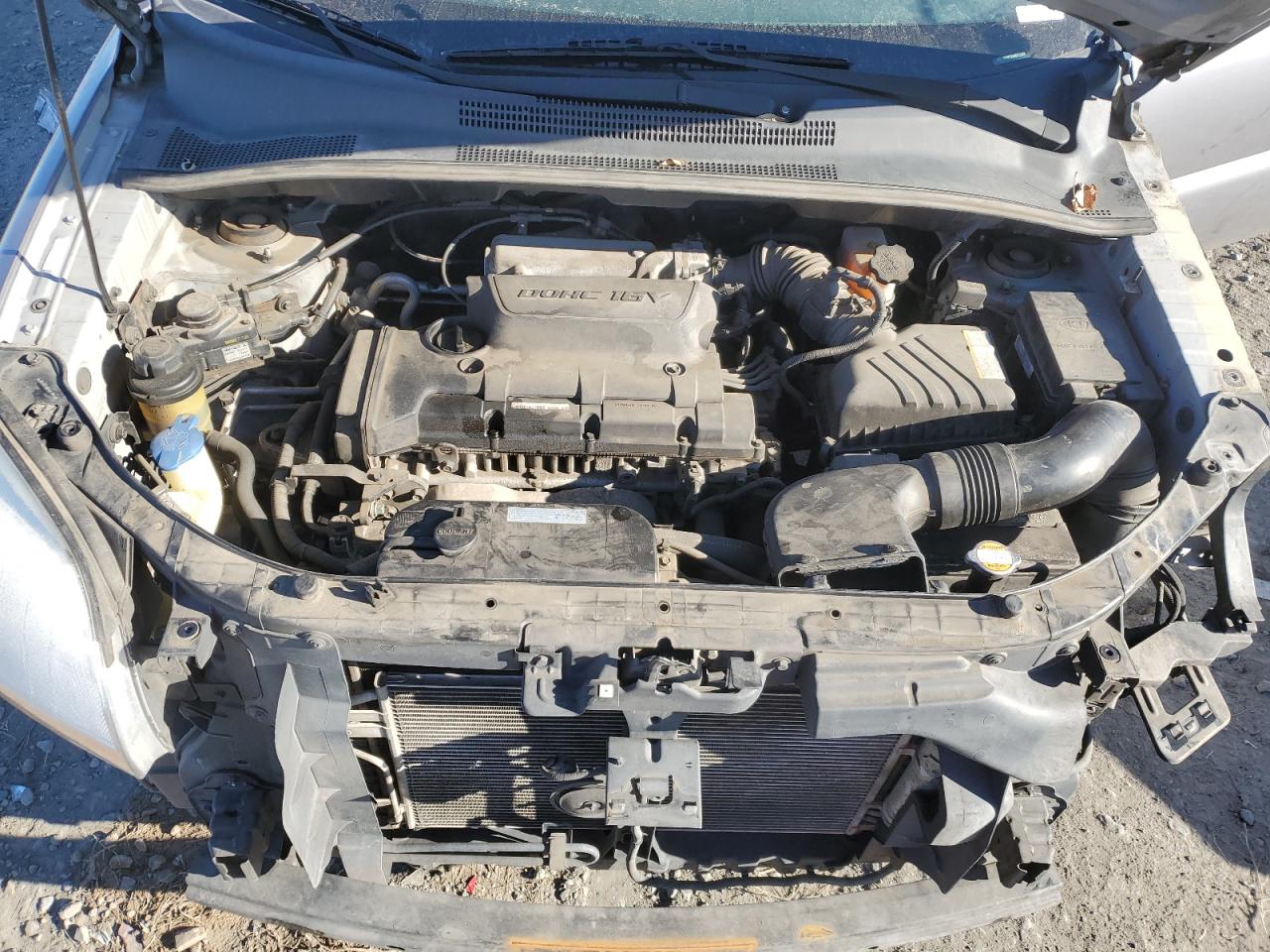 2008 KIA Sportage VIN KNDJF724887521188 Copart auction photo, front end / side damage thumbnail 14