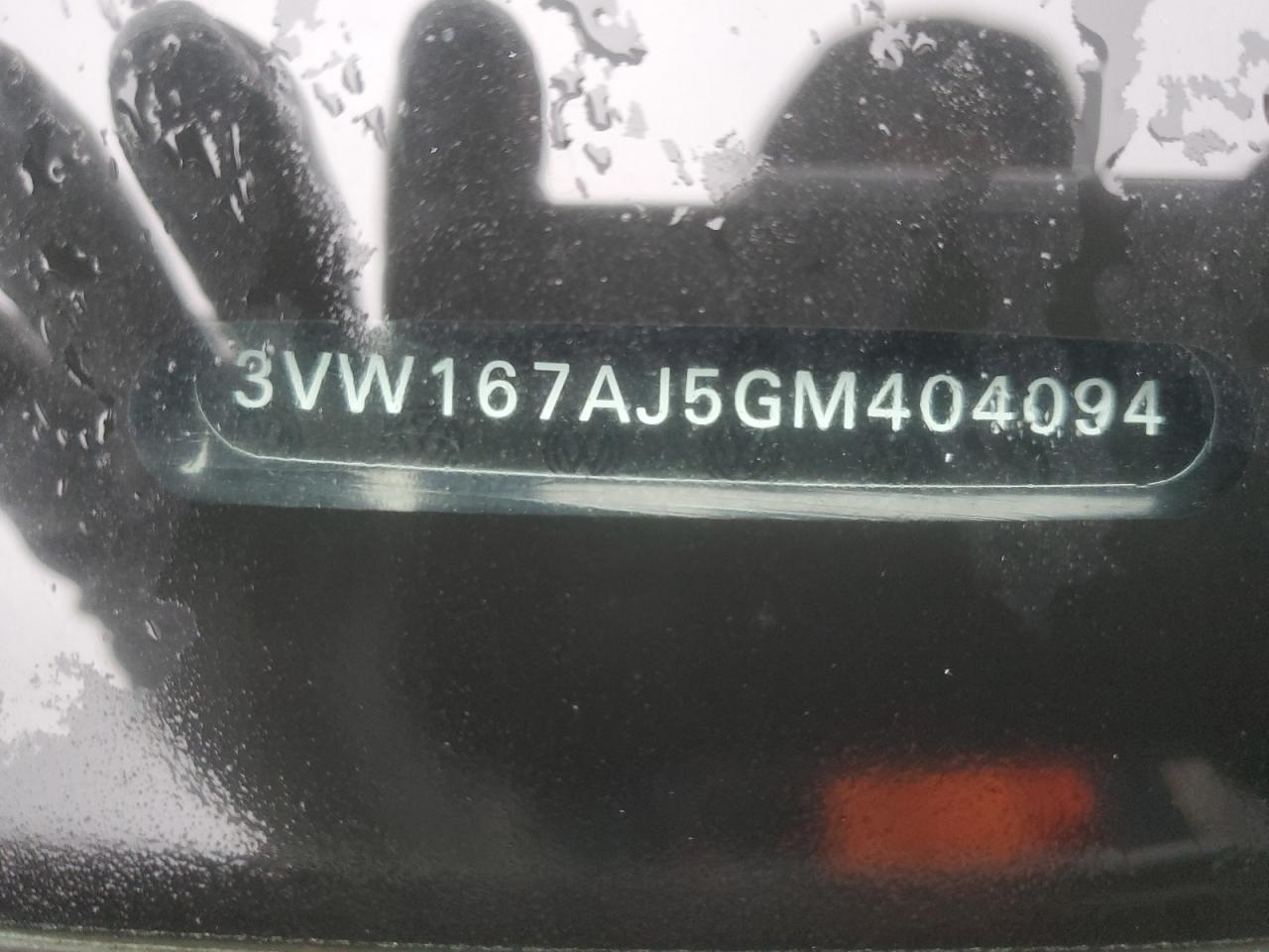 2016 Volkswagen Jetta VIN 3VW167AJ5GM404094 Copart auction photo, side damage thumbnail 12