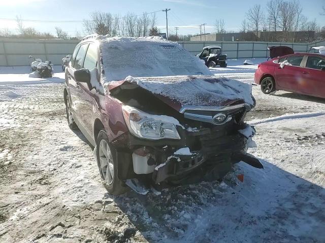 2015 Subaru Forester VIN JF2SJABC9FH514136 Copart auction photo, front end damage thumbnail 12